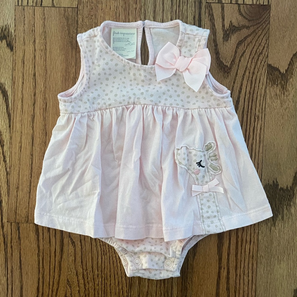 First Impressions Bodysuit a Dress